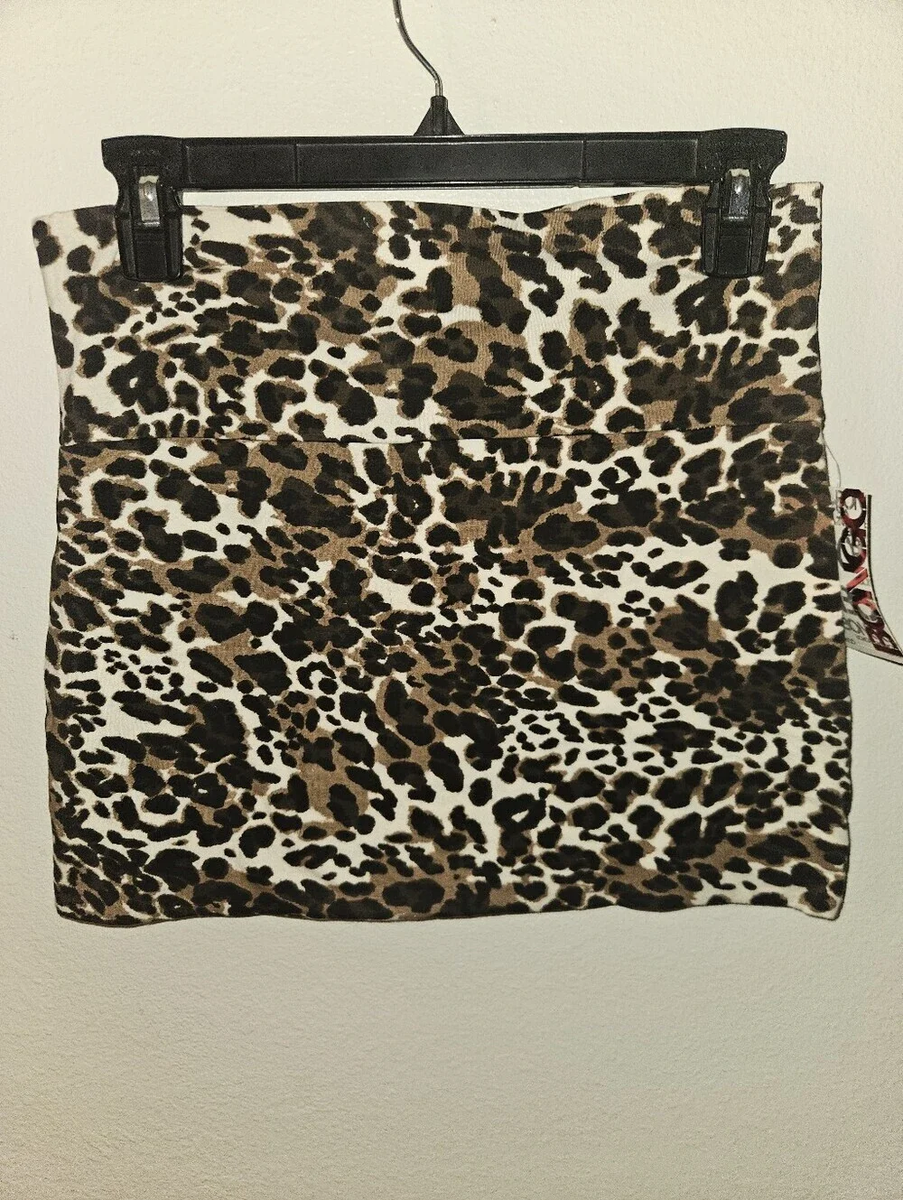 Bongo Juniors Vintage Cheetah Print Skirt Size M NWT